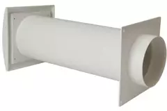 Zestaw do wentylacji przezściennej SPK4 Ø 125 mm z ruchomymi łopatkami