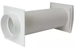 Zestaw do wentylacji przezściennej SPK4 Ø 125 mm z ruchomymi łopatkami