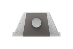 EPS Pion izolowany 590x590 Ø 160mm