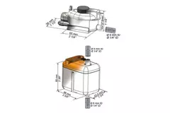Sauermann Mini pompa kondensatu 30l/h