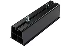 Listwa montażowa na zewnątrz jednostki wykonana z twardego PVC, długość 450 mm