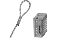 Samozaciskowa linka do podwieszania Zip Clip 3 metry 50 kg