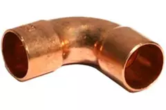 Kolanko lutownicze 90° wersja krótka 5/8