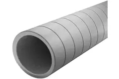 Izolowana rura wentylacyjna EPS o 1 metra i średnicy 125 mm
