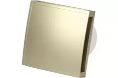 Wentylator łazienkowy Ø 100 mm złoty - design T100G
