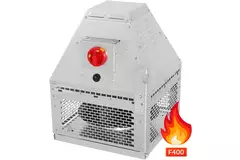 Wylot spalin z wentylatora dachowego poziomy - DHN 225 D2 F4 30
