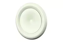Zawór wentylacyjny nawiewny metalowy Ø 200 mm RAL 9010 RAL 9010h uchwyty mocujące - DVSC-P200