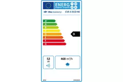 Itho Daalderop CVE-S ECO High Performance HE 415 m³/h + czujnik wilgotności - wtyczka euro