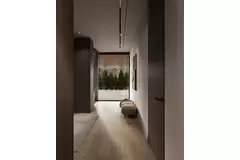 Bezramkowy nawiewnik szczelinowy Ergovent 1050 mm z przyłączem 75 mm - modułowa - 1 szczelina