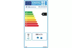 Jednostka Itho Daalderop HRU 350 ECO HR RFT High-rise 350 m³/h