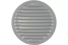 Kratka wentylacyjna metalowa okrągła Ø160 mm szara - MR160P