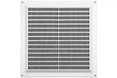 Kratka wentylacyjna kwadratowa z kratką 250x250 biała - VR2525