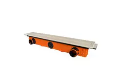 Bezramkowy nawiewnik szczelinowy Ergovent 1050 mm z przyłączem 75 mm - modułowa - 1 szczelina