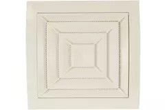 Nawiewnik sufitowy kwadratowy 150x150 średnica: 100 biały - ND10G