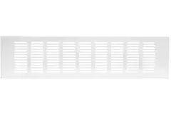 Listwa przypodłogowa aluminiowa - biała L=400mm x H=100mm -RA1040