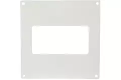 Kołnierz ścienny prostokątny plastikowy 110 X 55 mm - KF