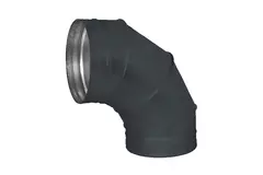 Kolanko Spiro 250 mm 90 stopni (ocynkowane) RAL7016