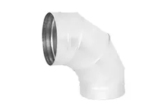 Kolanko Spiro 315 mm 90 stopni (ocynkowane) RAL9010