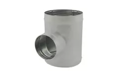 Trójnik Spiro średnica 200 mm - 125 mm (90 stopni) (ocynkowany) RAL7035