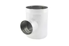 Trójnik Spiro średnica 180 mm - 180 mm (90 stopni) (ocynkowany) RAL9010