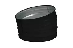 Kolanko Spiro 125 mm 15 stopni (ocynkowane) RAL9005