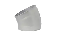 Kolanko Spiro 100 mm 30 stopni (ocynkowane) RAL7035