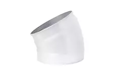 Kolanko Spiro 200 mm 30 stopni (ocynkowane) RAL9010