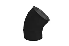 Kolanko Spiro 100 mm 45 stopni (ocynkowane) RAL9005