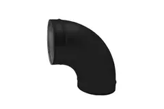 Kolanko Spiro 180 mm 90 stopni (ocynkowane) RAL9005
