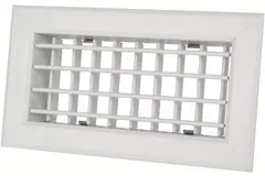 Kratka UniflexPlus z regulowanymi żaluzjami 200x100 do rozdzielacza ściennego