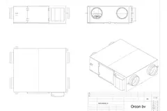 Orcon WTU 800 EC-E - 800 m³/h
