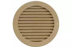 Kratka wentylacyjna o średnicy 125 mm beżowa - VR125Y