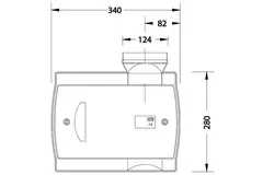 Orcon Compact 10P 320 m³/h - wtyczka perilex