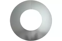 Rozeta osłonowa Ø 160 mm ocynkowana (2 części)