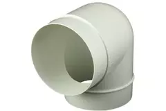 Okrągła plastikowa 90 ° kolano średnica : 150 mm AL150-90