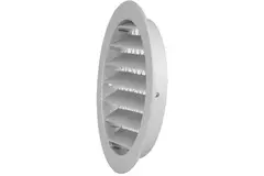 Aluminiowa zewnętrzna kratka ścienna Ø 80mm - MRA80