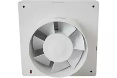 Wentylator łazienkowy Ø 120 mm, biały, z automatyczną klapą zamykającą i timerem – model luksusowy X120ZT