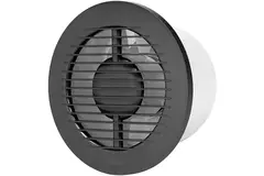 Wentylator łazienkowy okrągły Ø 125 mm antracyt - basic EA125A