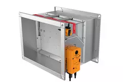 Siłownik prostokątny do klap przeciwpożarowych 230V - E-FD25 100x200 M230 S