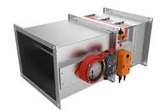 Czujnik dymu 24 V do prostokątnej klapy przeciwpożarowej - E-FD A SSA 250x300 24