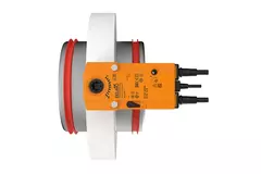 Klapa przeciwpożarowa okrągła kompaktowa 160 mm serwomotor 230V - E-FDC DD M230 D160