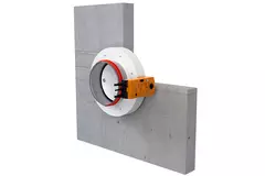 Klapa przeciwpożarowa okrągła kompaktowa 160 mm serwomotor 230V - E-FDC DD M230 D160