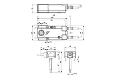Serwomotor klapy przeciwpożarowej 230V, 4 Nm, otwórz/zamknij - E-BFL230 T