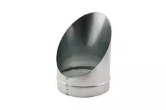 Króciec z siatką kątowy 45° o średnicy oczka: 250 mm