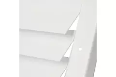 Zewnętrzna kratka ścienna natynkowa 300mm x 100mm BIAŁA