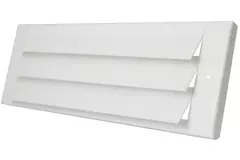 Zewnętrzna kratka ścienna natynkowa 300mm x 100mm BIAŁA