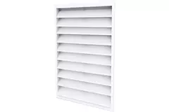 Kraty ścienne ze stali ocynkowanej 300x600 - RAL 9016