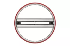 Klapa przeciwpożarowa okrągła 125 mm - E-BFDC EI120S 125