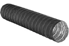 Wąż wentylacyjny Combidec aluminiowy z poliestrową warstwą zewnętrzną czarny Ø 125 mm (10 metrów)