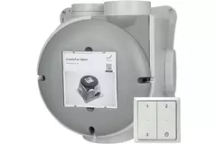 Zestaw Zehnder ComfoFan Silent 460 m³/h + sterowanie RFZ – wtyczka z uziemieniem